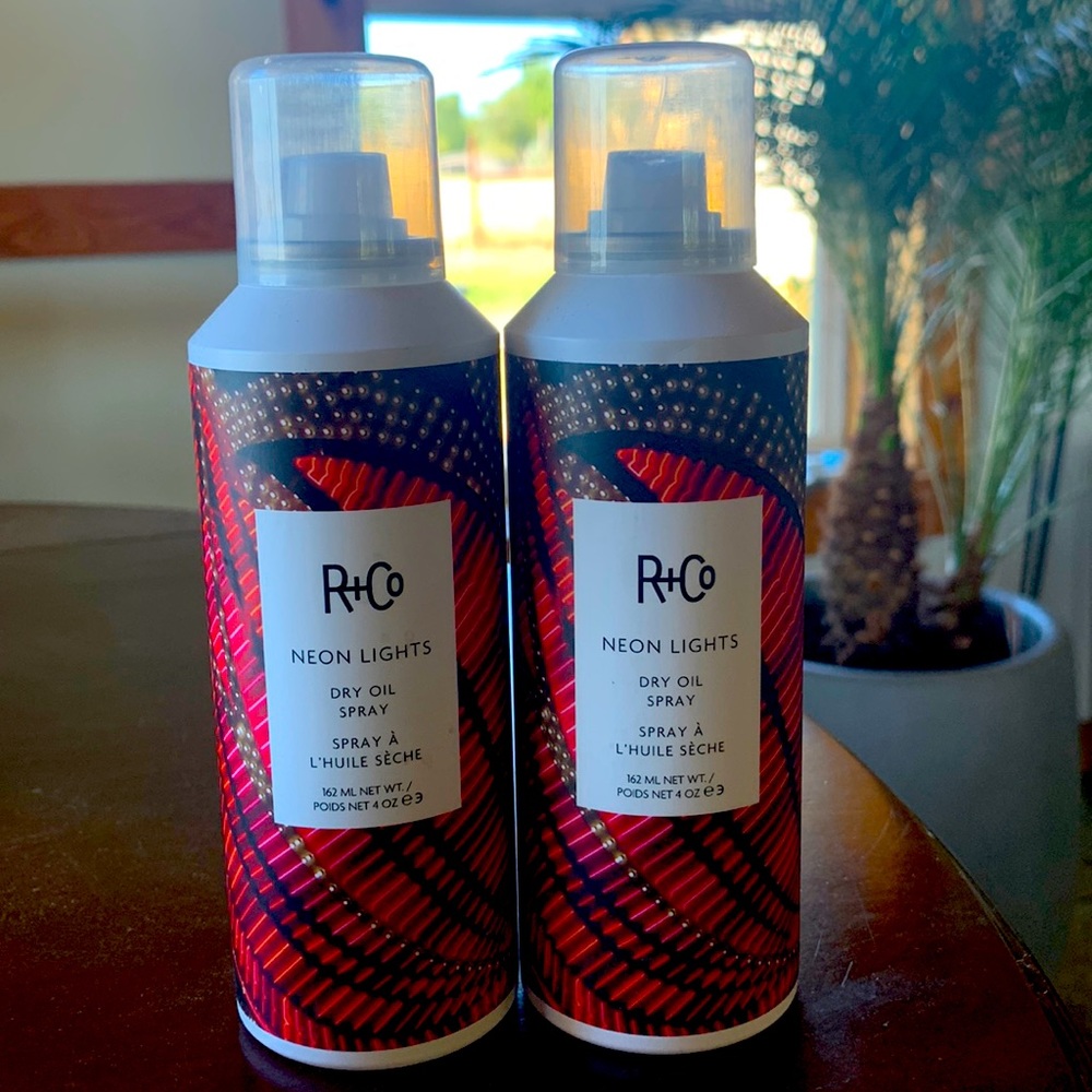 R+Co Neon Lights Dry Oil Spry - Set of 2